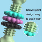 Jouets à mâcher pour animaux de compagnie BG5056 en TPR en forme d'os, bâtonnets de dentition pour chien, BG5056 (Vert), BG5056 (Bleu), BG5056 (Rose)