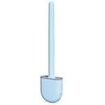 Brosse de toilette en caoutchouc souple avec pince, brosse de nettoyage sans espace mort, fuite, égouttoir