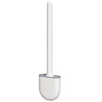 Brosse de toilette en caoutchouc souple avec pince, brosse de nettoyage sans espace mort, fuite, égouttoir