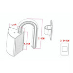Protection de joint de porte anti-pincement, carte de sécurité pour porte, butée de joint de porte pour enfants, butée de joint de porte