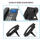 Téléphone intelligent à double mode d'enregistrement PSTN+SIP S135, Téléphone réseau VOIP 6 voies, Téléphone IP, S135