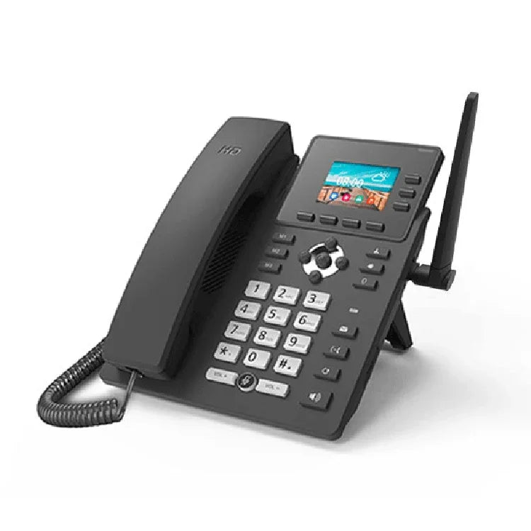 Téléphone Réseau VoIP intelligent S01 4G Full Netcom SIP Audio Conférence Bureau d'affaires Téléphone Fixe sans Fil, S01