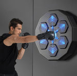 Entraîneur de boxe musical intelligent Bluetooth Monté au mur Pratique de boxe électronique, Entraîneur seul