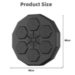 Entraîneur de boxe musical intelligent Bluetooth Monté au mur Pratique de boxe électronique, Entraîneur seul