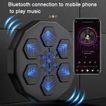 Entraîneur de boxe musical intelligent Bluetooth Monté au mur Pratique de boxe électronique, Entraîneur seul