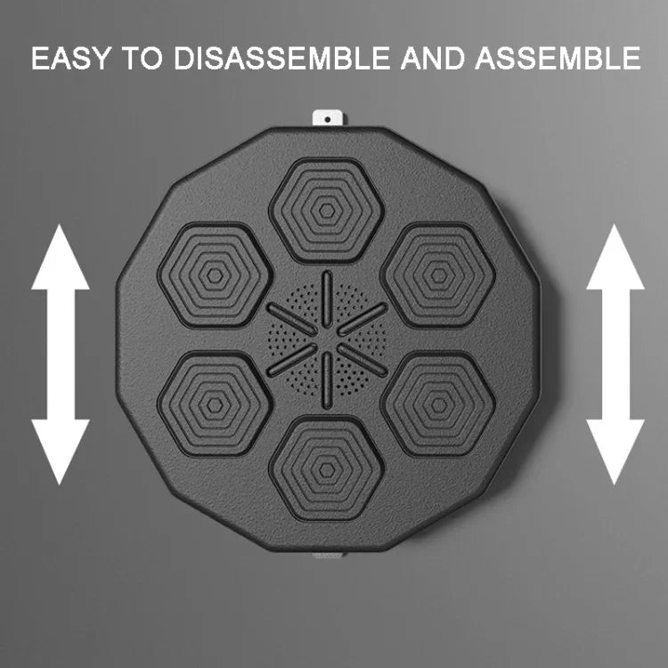 Entraîneur de boxe musical intelligent Bluetooth Monté au mur Pratique de boxe électronique, Entraîneur seul