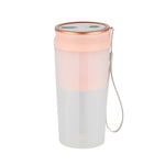 Extracteur de jus électrique portable LGZ-1 500ml 50W 4 lames rechargeable, LGZ-1 (Rose), LGZ-1 (Blanc), LGZ-1 (Vert)