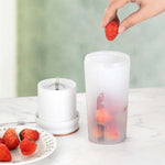 Extracteur de jus électrique portable LGZ-1 500ml 50W 4 lames rechargeable, LGZ-1 (Rose), LGZ-1 (Blanc), LGZ-1 (Vert)