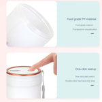 Extracteur de jus électrique portable LGZ-1 500ml 50W 4 lames rechargeable, LGZ-1 (Rose), LGZ-1 (Blanc), LGZ-1 (Vert)