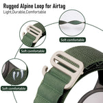 Pour bracelet en nylon AirTag 2e génération / AirTag 1re génération, étui de protection pour traqueur anti-perte