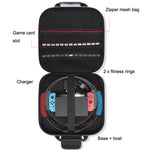 Sac de rangement pour anneaux de fitness doubles Nintendo Switch, coque rigide portable en EVA, accessoires pour console, GH1872