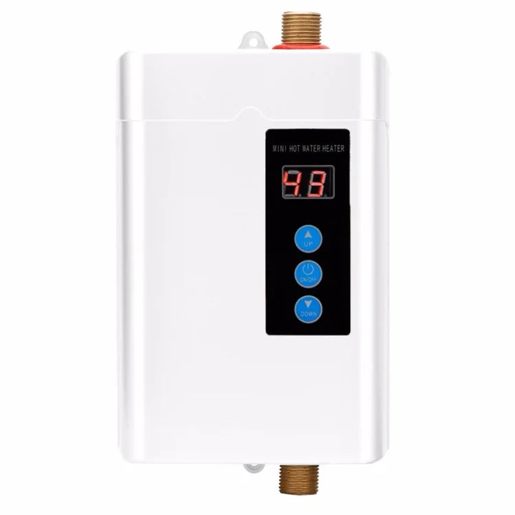 Chauffe-eau électrique avec télécommande, température réglable, prise US 3000W, prise UK 3000W, prise EU 4000W, prise AU 4000W