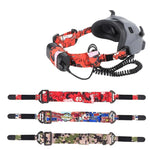 Serre-tête élastique fixe Sunnylife TD487 pour DJI Avata / FPV Goggles V2, sangle (rouge)