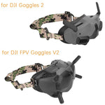 Serre-tête élastique fixe Sunnylife TD487 pour DJI Avata / FPV Goggles V2, sangle (rouge)