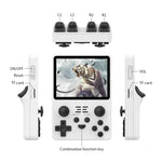 Console de jeu portable rétro open source POWKIDDY RGB20S avec écran IPS de 3,5 pouces, 16 Go + 64 Go ou 16 Go + 256 Go