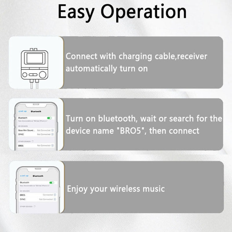 AUX 2RCA TF Adaptateur Bluetooth Récepteur émetteur sans fil, BR05