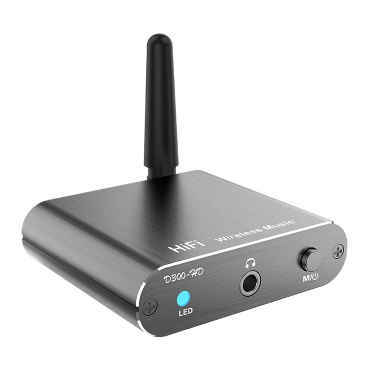 Récepteur audio Bluetooth 5.2 3.5MM AUX coaxial fibre adaptateur Bluetooth APTX HD, D300