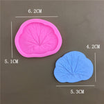 3 moules de décoration en époxy de silicone feuille de lotus, petit, moyen, grand, très grand