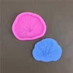 3 moules de décoration en époxy de silicone feuille de lotus, petit, moyen, grand, très grand