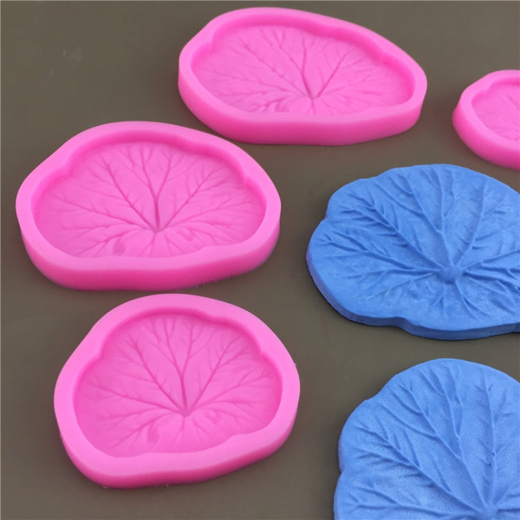 3 moules de décoration en époxy de silicone feuille de lotus, petit, moyen, grand, très grand