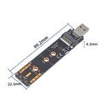 Adaptateur ENCNVME-R33 USB 3.2 Gen 2 10Gbps vers NVMe M.2 SSD avec puces RTL9210 pour M Key M2 NVMe, ENCNVME-R33