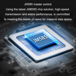 Carte de transfert M.2 NVMe-PCIE X4/X8/X16 avec rotor SATA5 et puce JMB585