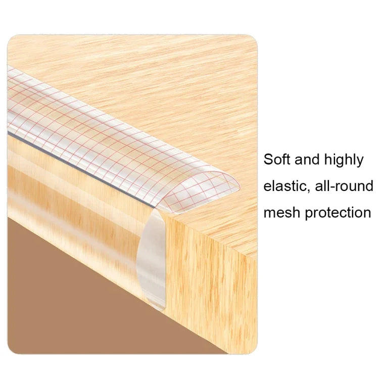 Bande anti-collision transparente en PVC pour maison, protecteur de bord souple pour meubles, 1 cm x 1 m, 1 cm x 2 m, 1,5 cm x 1 m, 1,5 cm x 2 m, 2 cm x 1 m, 2 cm x 2 m