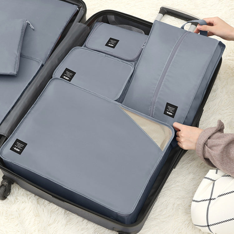 BUBM Ensemble de 8 sacs de rangement multifonctionnels pour vêtements de voyage