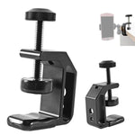 Pince en C universelle BEXIN WN-38 avec trous de 6,35 mm (1/4 po) et 9,5 mm (3/8 po) pour fixation sur table ou bureau