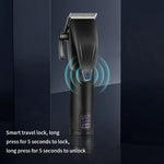 Kit d'outils de coupe de cheveux électriques pour hommes - Tondeuse électrique de sculpture, LM-2027 2 en 1 (Noir), LM-2027 2 en 1 (Or)
