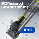 IPX5 étanche hommes multifonctionnel barbier 4 en 1 rasoir tondeuse nez ensemble de cheveux recharge USB, 677 4 en 1