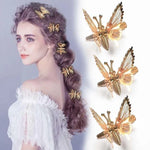 Épingle à Cheveux Papillon de Simulation Mobile Pince à Frange Simple Accessoires pour Cheveux