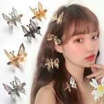 Épingle à Cheveux Papillon de Simulation Mobile Pince à Frange Simple Accessoires pour Cheveux