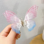 Épingle à Cheveux Papillon Faite à la Main pour Enfants, Accessoires pour Cheveux Papillon de Printemps