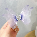 Épingle à Cheveux Papillon Faite à la Main pour Enfants, Accessoires pour Cheveux Papillon de Printemps
