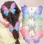 Épingle à Cheveux Papillon Faite à la Main pour Enfants, Accessoires pour Cheveux Papillon de Printemps