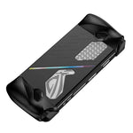Pour la console de jeu ASUS ROG Ally, étui de protection en silicone, boîtier pulvérisé à l'huile, étui en silicone noir