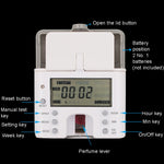 Panneau en acier inoxydable anti-corrosion avec écran LCD numérique, diffuseur de parfum intelligent automatique, LCD (brossé), LCD (titane noir), LCD (or titane)