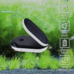 Pompe à Oxygène Solaire Portable Extérieure Couvercle Basculant Aquarium Pompe à Oxygène Solaire, Pompe à Oxygène Solaire