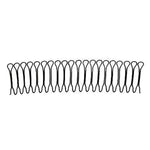 Épingle à Cheveux Fixe Bandeau Accessoires de Cheveux Peigne Invisible Coiffure Ronde, A, B, C, D, E