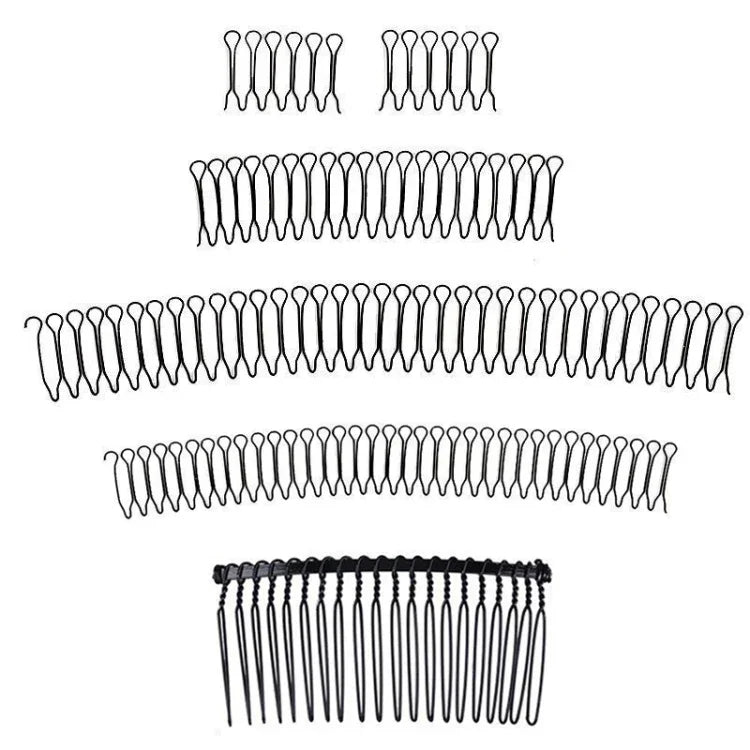 Épingle à Cheveux Fixe Bandeau Accessoires de Cheveux Peigne Invisible Coiffure Ronde, A, B, C, D, E