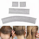 Épingle à Cheveux Fixe Bandeau Accessoires de Cheveux Peigne Invisible Coiffure Ronde, A, B, C, D, E