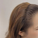 Épingle à Cheveux Fixe Bandeau Accessoires de Cheveux Peigne Invisible Coiffure Ronde, A, B, C, D, E