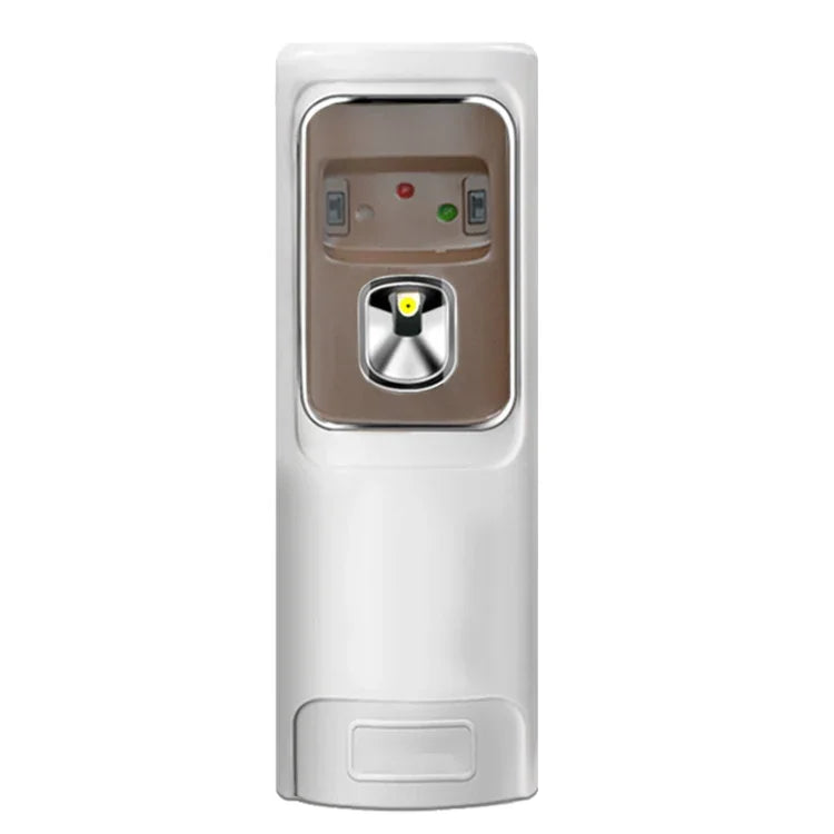 Diffuseur automatique de parfum pour toilettes avec capteur de lumière, minuterie, 4 capteurs automatiques de lumière (blanc)
