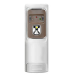 Diffuseur automatique de parfum pour toilettes avec capteur de lumière, minuterie, 4 capteurs automatiques de lumière (blanc)