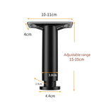 Support de lattes de lit, Pied de lit, 15cm, 18cm, 20cm