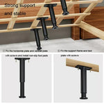 Support de lattes de lit, Pied de lit, 15cm, 18cm, 20cm