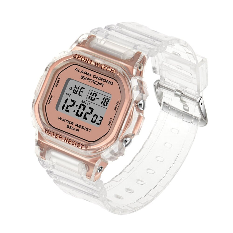 Montre sportive multifonction étanche SANDA 2009 avec calendrier