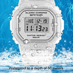 Montre sportive multifonction étanche SANDA 2009 avec calendrier