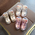Chaussures décontractées respirantes à lumière clignotante pour garçons et filles, tailles 21, 22, 23, 24, 25, 26, 27, 29, 30, 28